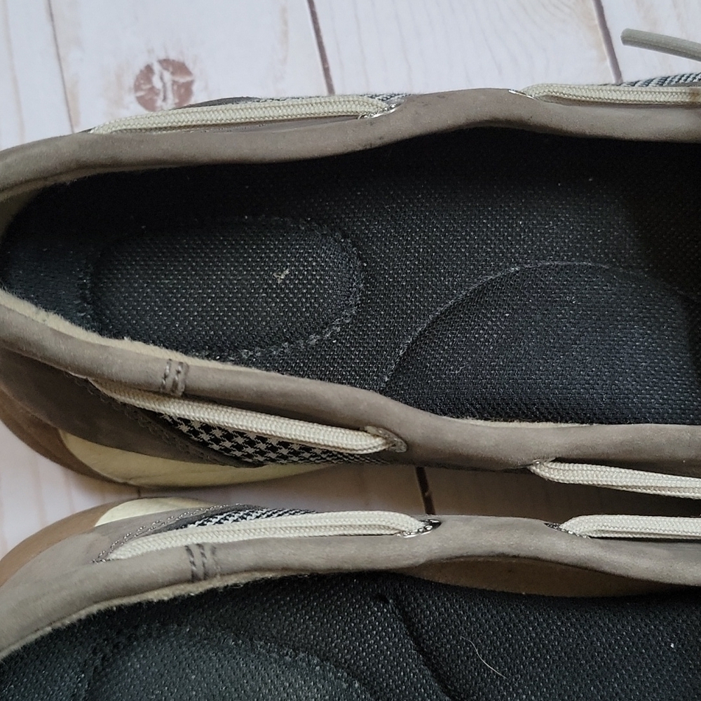 Sperry Tops-sider 7.5 Boat Shoes Taupe Women's Narrow Fit - Picture 7 of 8